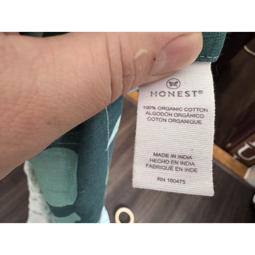 Honest Organic 100% Cotton Infant Baby Milestone Blanket For Pictures 0-12m Gift - Picture 6 of 8